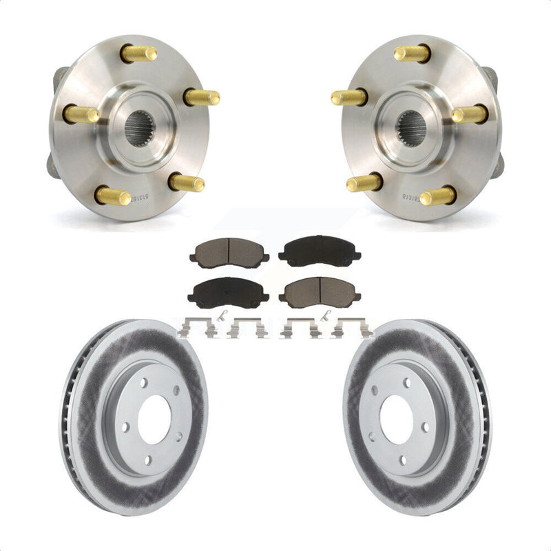 Transit Auto KBB-121348 Wheel Bearing and Hub Assembly for 2001-2009 Mitsubishi Galant, Mitsubishi Eclipse, Chrysler Sebring & more - Front product image