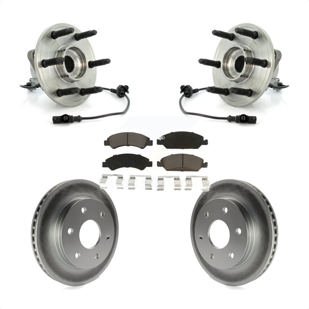 Transit Auto KBB-121360 Wheel Bearing and Hub Assembly for 2007 GMC Sierra 1500 - Front product image