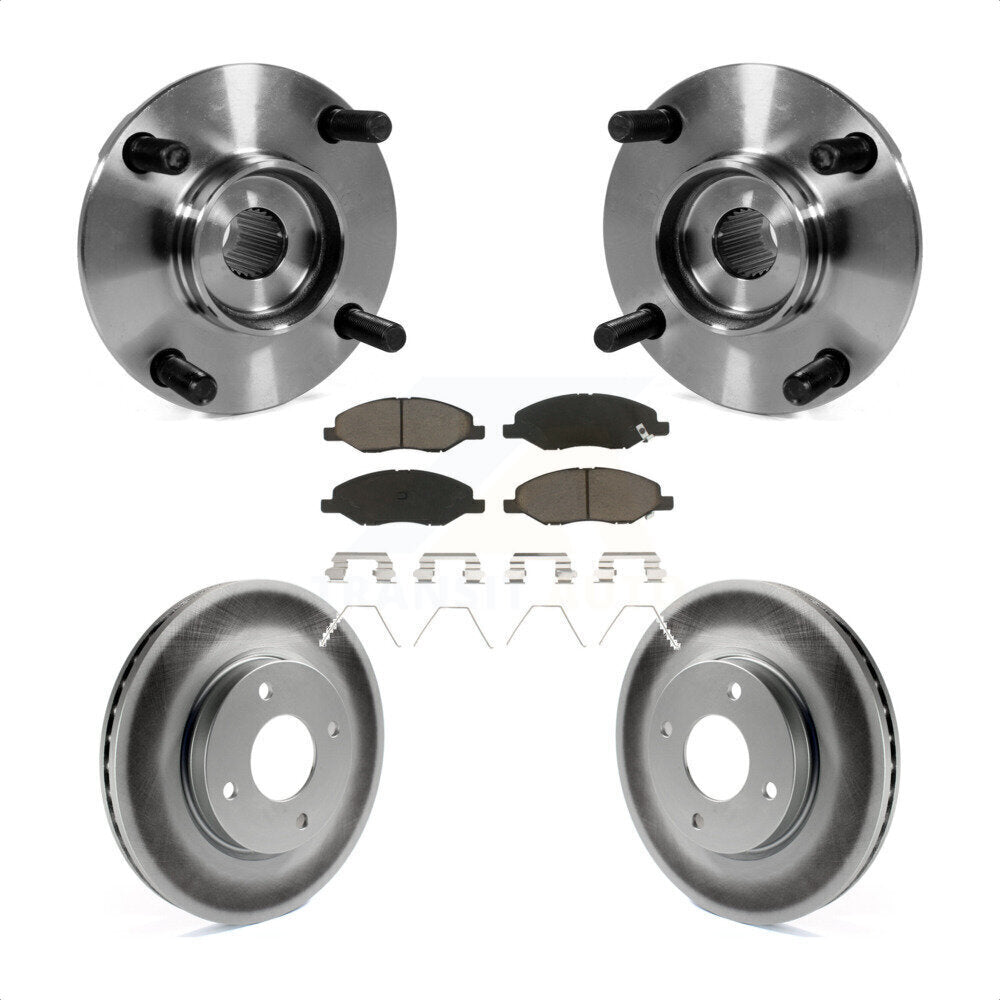 Transit Auto KBB-121368 Wheel Bearing and Hub Assembly for 2008 Nissan Versa - Front product image