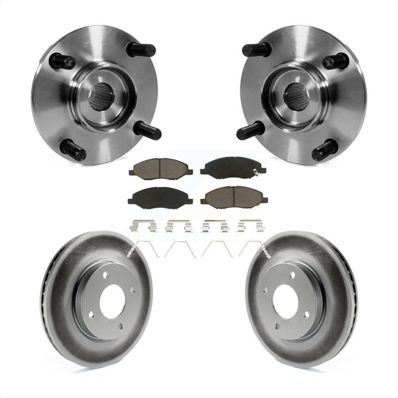 Transit Auto KBB-121368 Wheel Bearing and Hub Assembly for 2008 Nissan Versa - Front product image