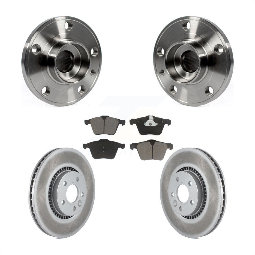 Transit Auto KBB-121369 Wheel Bearing and Hub Assembly for 2007-2018 Volvo S60, Volvo S60 Cross Country, Volvo S80 & more - Front product image