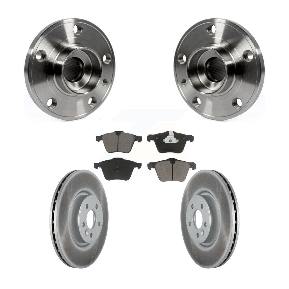 Transit Auto KBB-121370 Wheel Bearing and Hub Assembly for 2007-2018 Volvo S60, Volvo S80, Volvo V60 & more - Front product image
