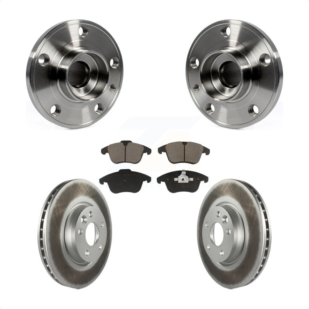 Transit Auto KBB-121371 Wheel Bearing and Hub Assembly for 2007-2018 Volvo S60, Volvo S80, Volvo V60 & more - Front product image