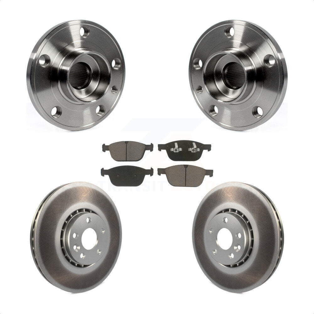 Transit Auto KBB-121372 Wheel Bearing and Hub Assembly for 2010-2015 Volvo XC60 - Front product image