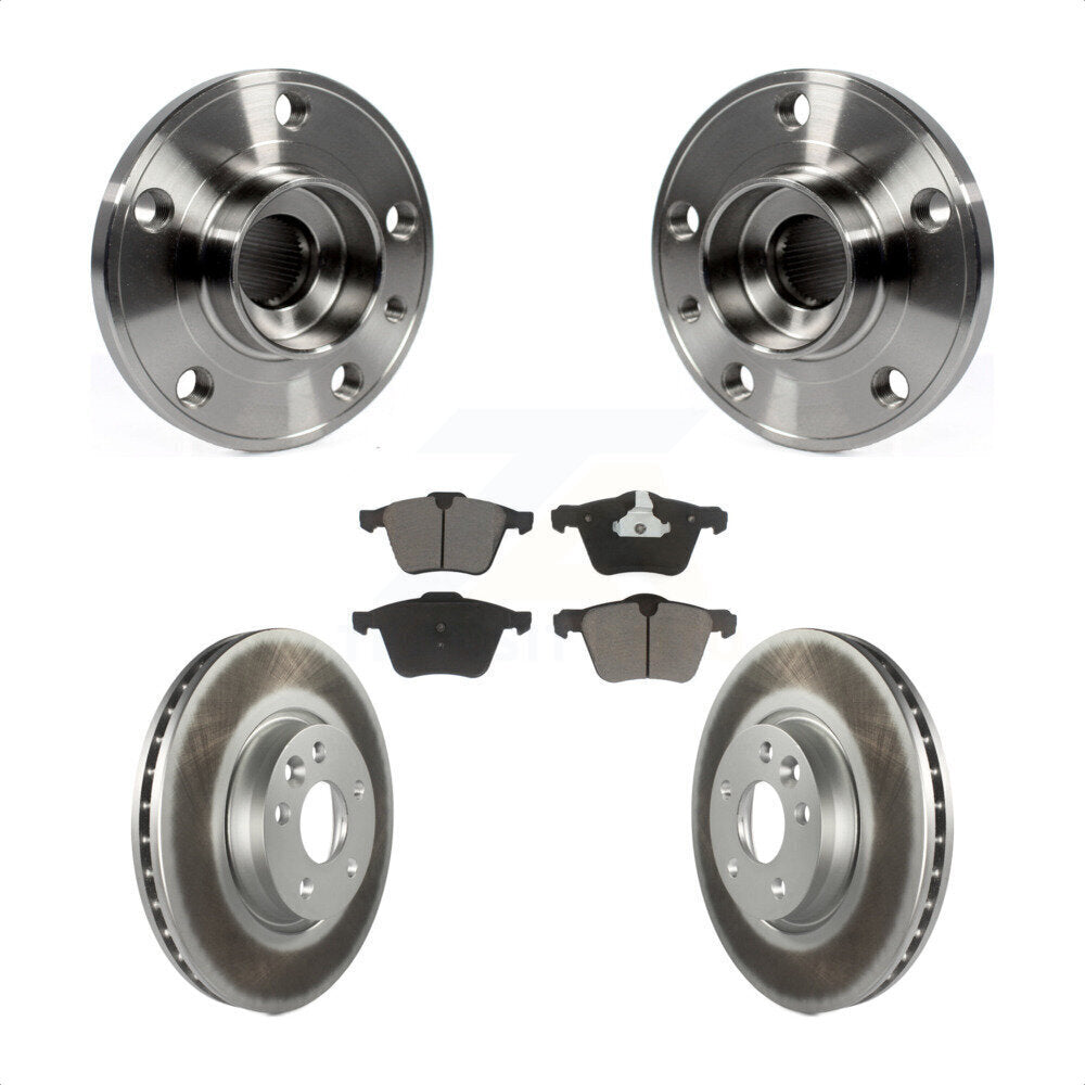 Transit Auto KBB-121373 Wheel Bearing and Hub Assembly for 2008 Volvo V70 - Front product image