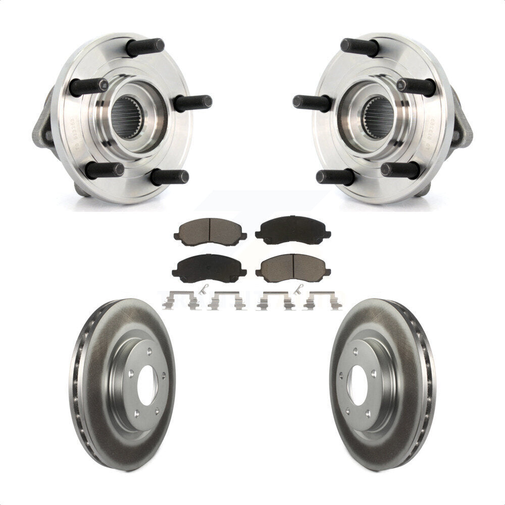 Transit Auto KBB-121384 Wheel Bearing and Hub Assembly for 2007-2014 Chrysler 200, Dodge Avenger, Dodge Caliber & more - Front product image