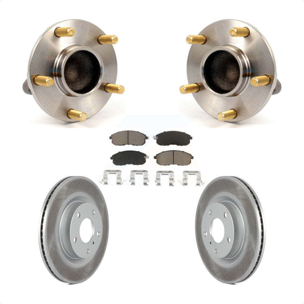 Transit Auto KBB-121386 Wheel Bearing and Hub Assembly for 2003-2005 INFINITI G35, Nissan 350Z - Front product image