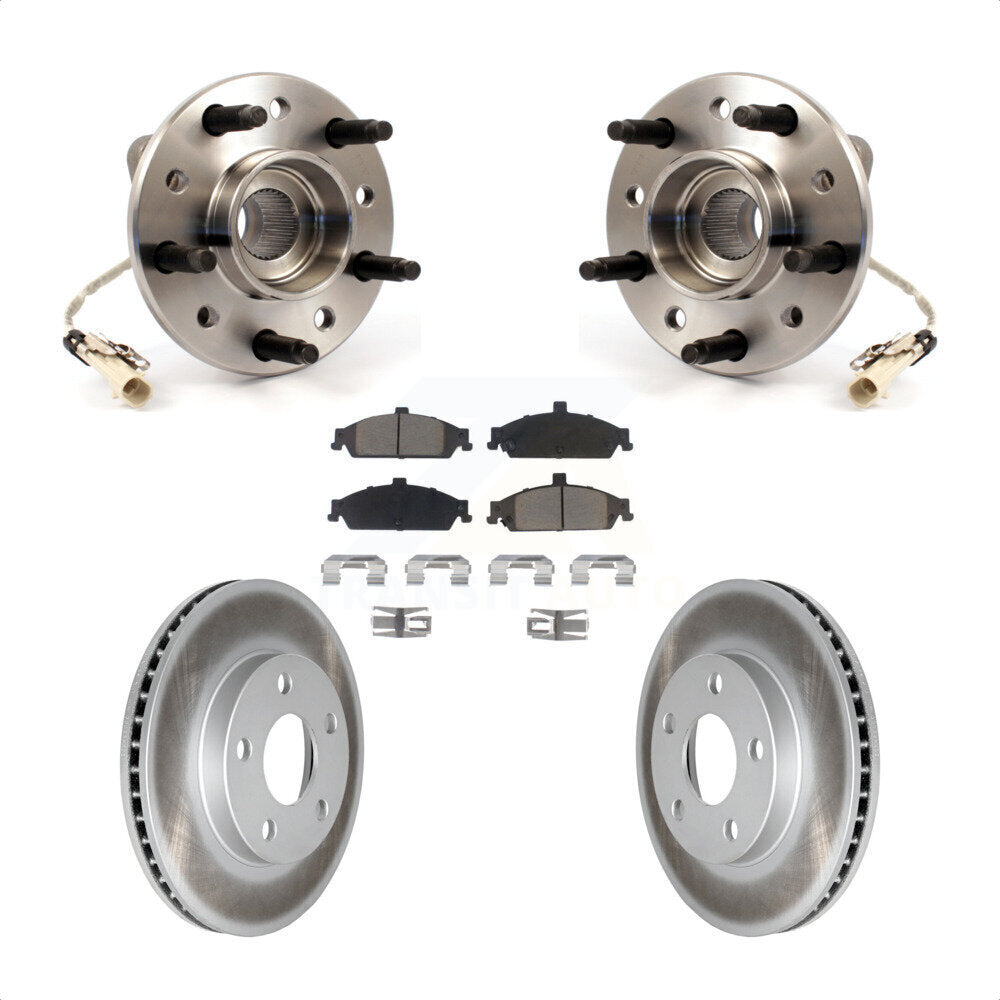 Transit Auto KBB-121397 Wheel Bearing and Hub Assembly for 1997-2005 Chevrolet Classic, Chevrolet Malibu, Oldsmobile Alero & more - Front product image