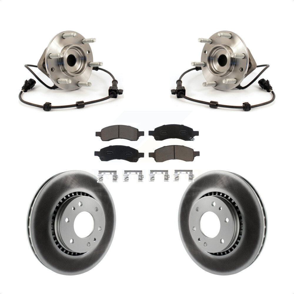 Transit Auto KBB-121406 Wheel Bearing and Hub Assembly for 2006-2009 GMC Envoy, Saab 9-7x, Buick Rainier & more - Front product image
