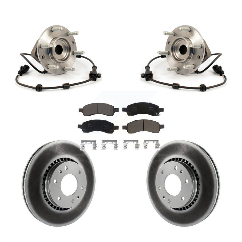 Transit Auto KBB-121406 Wheel Bearing and Hub Assembly for 2006-2009 GMC Envoy, Saab 9-7x, Buick Rainier & more - Front product image