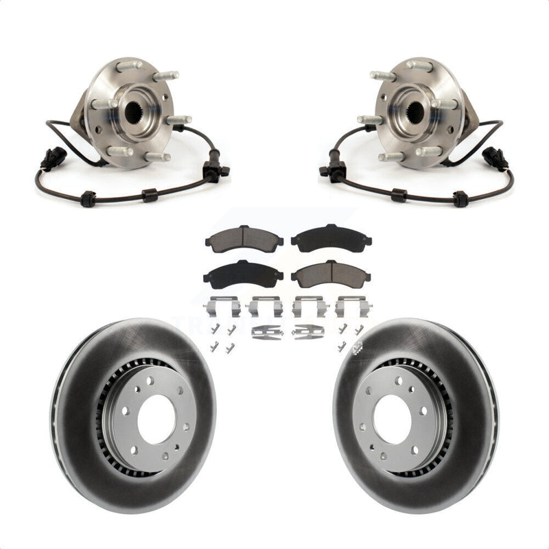 Transit Auto KBB-121407 Wheel Bearing and Hub Assembly for 2002-2006 Isuzu Ascender, GMC Envoy, Saab 9-7x & more - Front product image