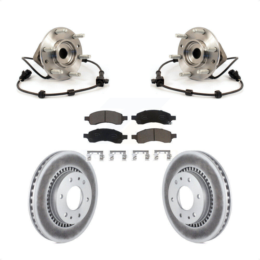 Transit Auto KBB-121409 Wheel Bearing and Hub Assembly for 2006-2009 GMC Envoy, Isuzu Ascender, Buick Rainier & more - Front product image