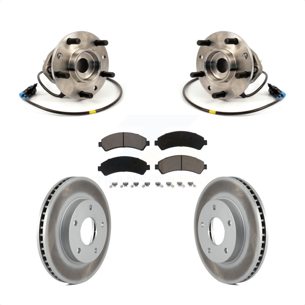 Transit Auto KBB-121410 Wheel Bearing and Hub Assembly for 1997-2005 GMC Jimmy, Chevrolet S10, GMC Sonoma & more - Front product image