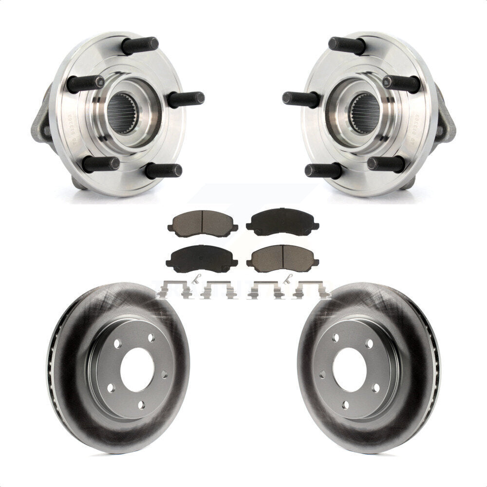 Transit Auto KBB-121411 Wheel Bearing and Hub Assembly for 2009 Dodge Caliber - Front product image