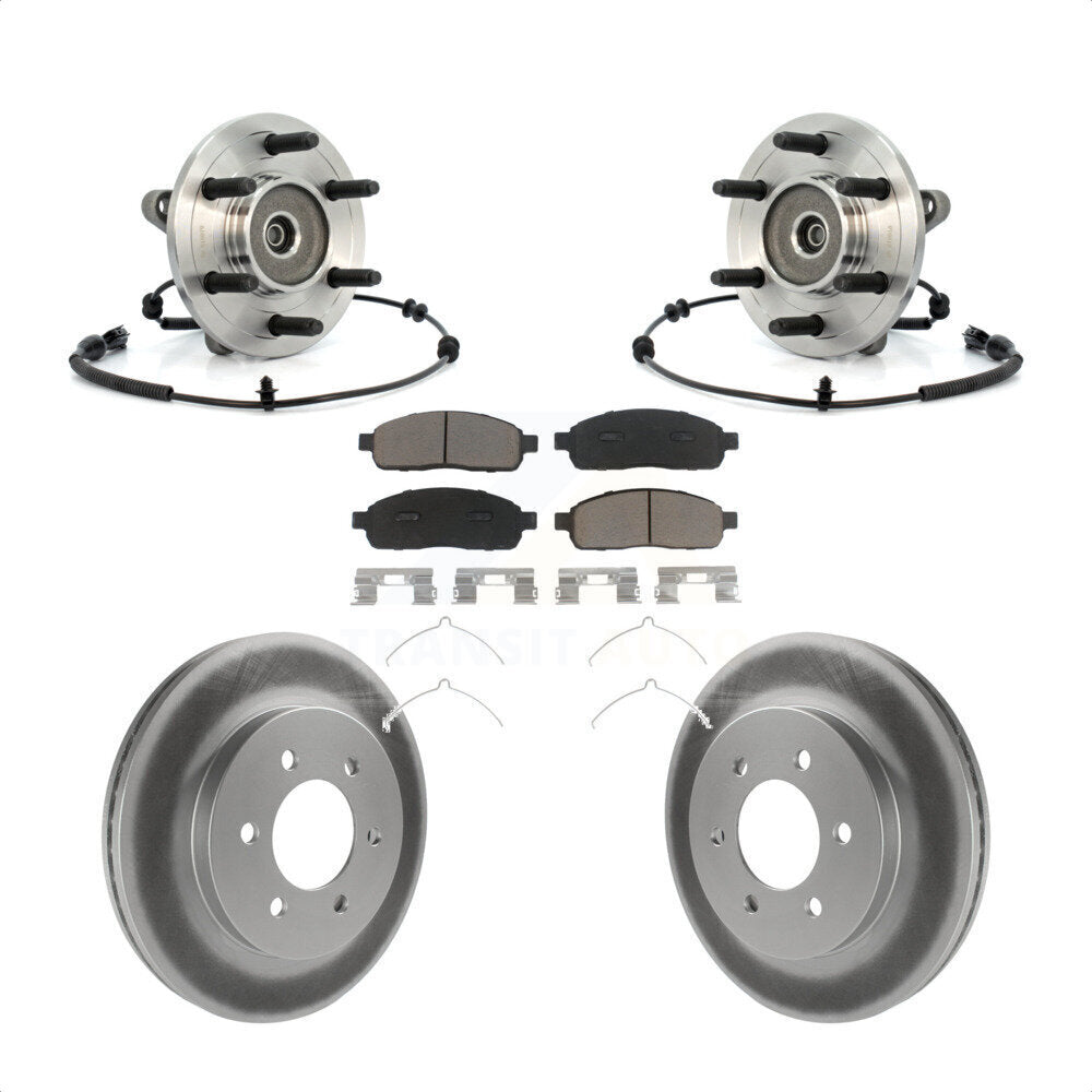 Transit Auto KBB-121414 Wheel Bearing and Hub Assembly for 2005-2008 Ford F-150, Lincoln Mark LT - Front product image