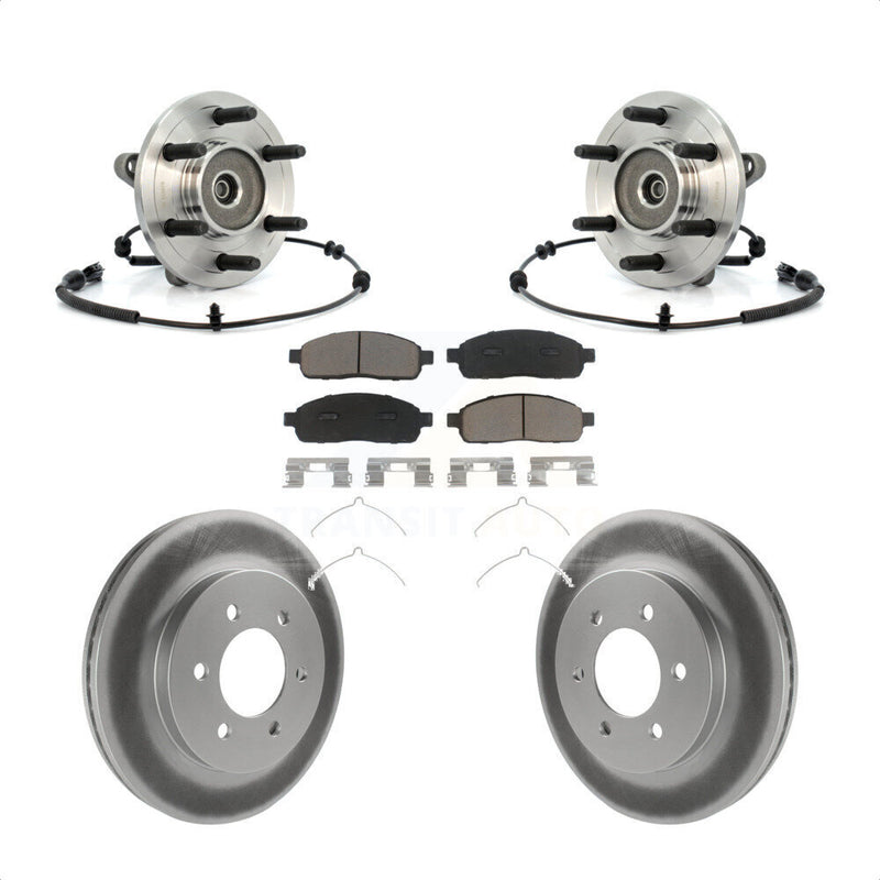 Transit Auto KBB-121414 Wheel Bearing and Hub Assembly for 2005-2008 Ford F-150, Lincoln Mark LT - Front product image