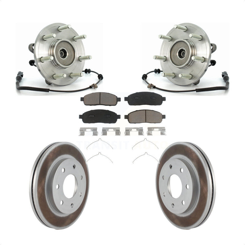 Transit Auto KBB-121416 Wheel Bearing and Hub Assembly for 2005-2008 Ford F-150, Lincoln Mark LT - Front product image