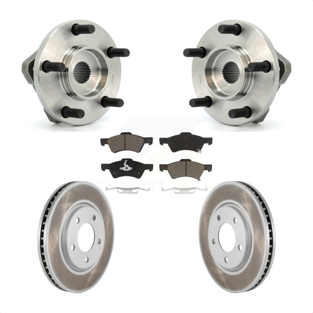 Transit Auto KBB-121420 Wheel Bearing and Hub Assembly for 2001-2007 Dodge Grand Caravan, Chrysler Town & Country, Dodge Caravan - Front product image
