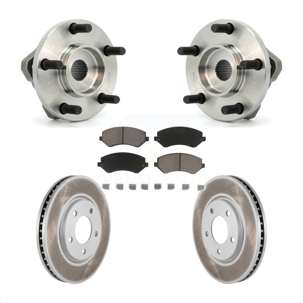 Transit Auto KBB-121422 Wheel Bearing and Hub Assembly for 2003-2006 Dodge Grand Caravan, Chrysler Voyager - Front product image