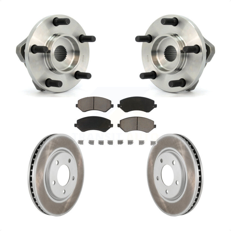 Transit Auto KBB-121422 Wheel Bearing and Hub Assembly for 2003-2006 Dodge Grand Caravan, Chrysler Voyager - Front product image