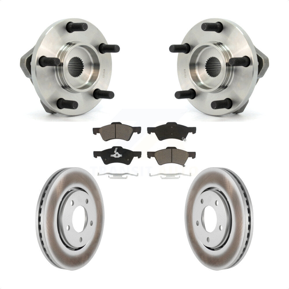 Transit Auto KBB-121423 Wheel Bearing and Hub Assembly for 2002-2004 Dodge Caravan, Chrysler Voyager - Front product image