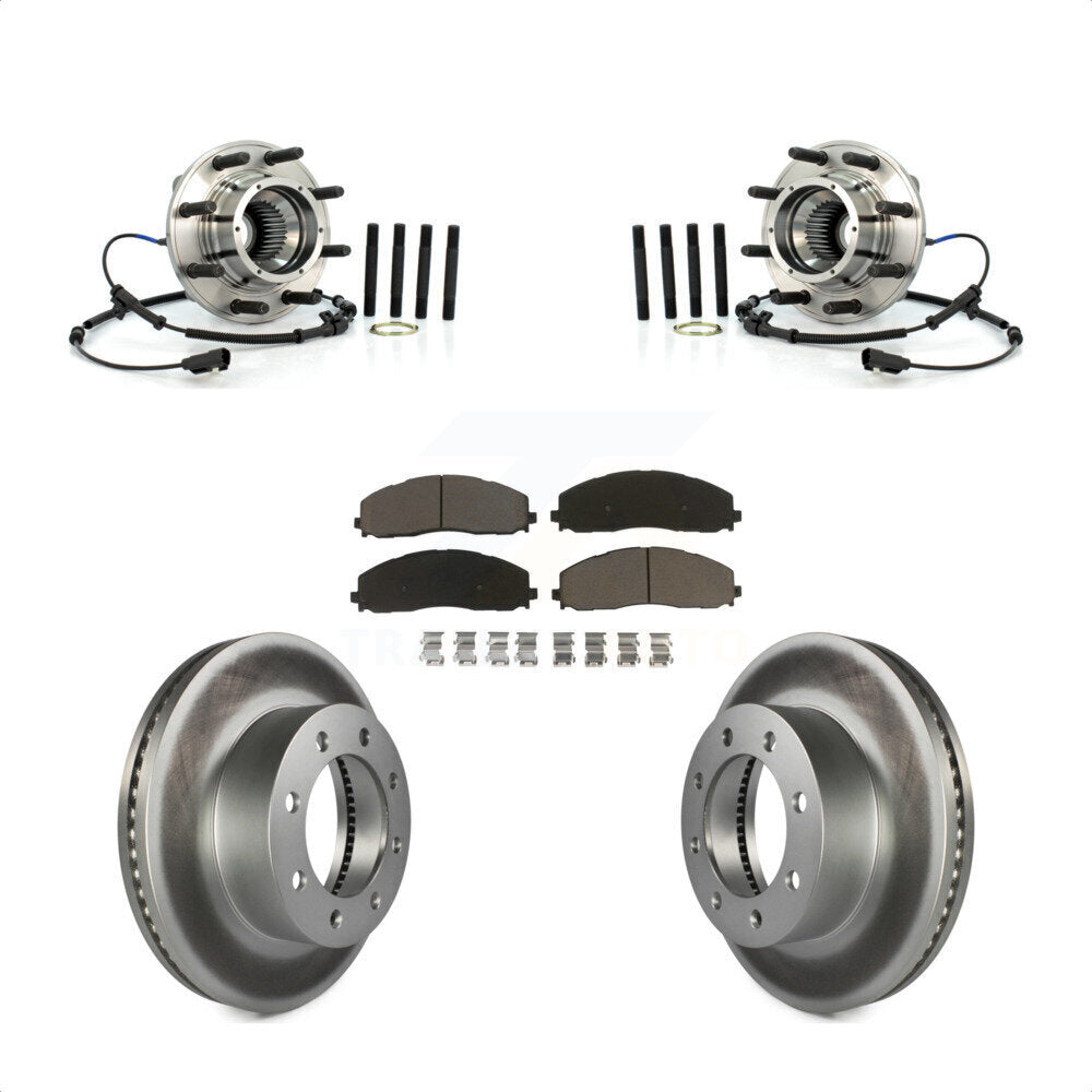 Transit Auto KBB-121430 Wheel Bearing and Hub Assembly for 2013-2016 Ford F-250 Super Duty, Ford F-350 Super Duty - Front product image