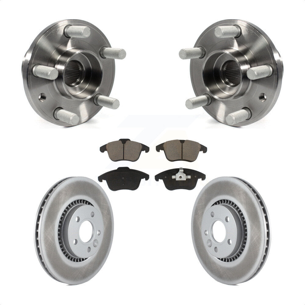 Transit Auto KBB-121435 Wheel Bearing and Hub Assembly for 2008-2015 Land Rover LR2 - Front product image