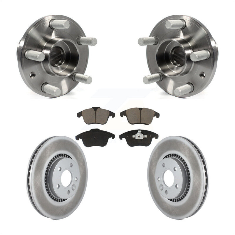 Transit Auto KBB-121435 Wheel Bearing and Hub Assembly for 2008-2015 Land Rover LR2 - Front product image