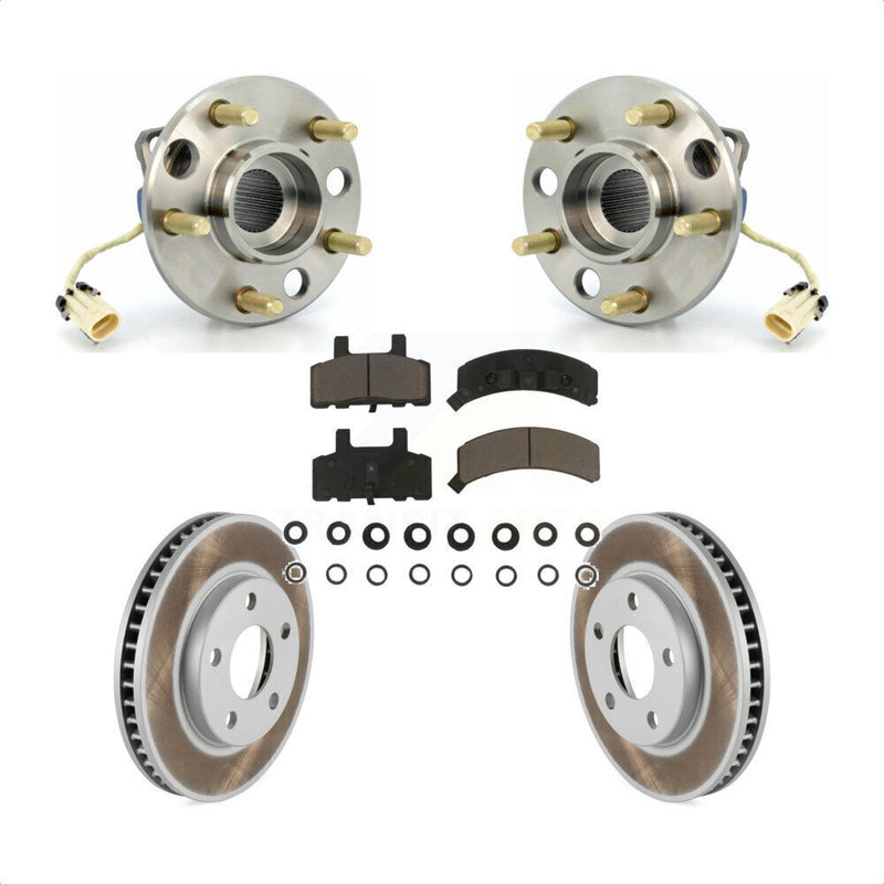 Transit Auto KBB-121446 Wheel Bearing and Hub Assembly for 1992-1993 Cadillac 60 Special, Cadillac Commercial Chassis, Cadillac DeVille & more - Front product image