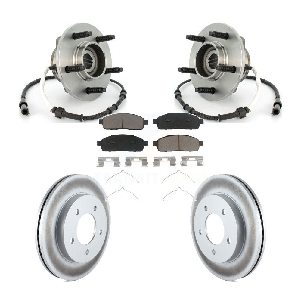 Transit Auto KBB-121447 Wheel Bearing and Hub Assembly for 2004 Ford F-150 - Front product image