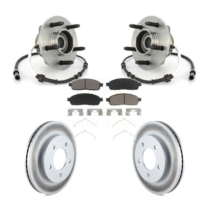 Transit Auto KBB-121447 Wheel Bearing and Hub Assembly for 2004 Ford F-150 - Front product image