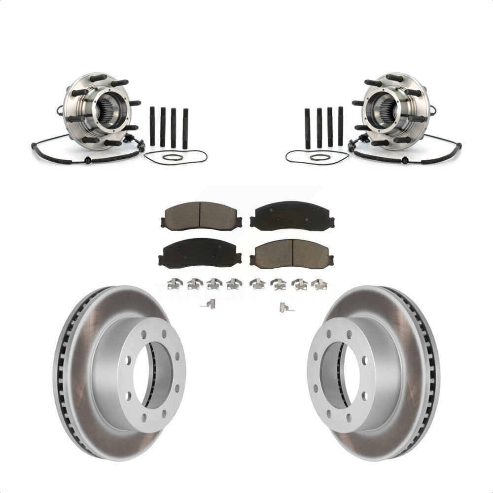 Transit Auto KBB-121454 Wheel Bearing and Hub Assembly for 2008-2010 Ford F-350 Super Duty - Front product image