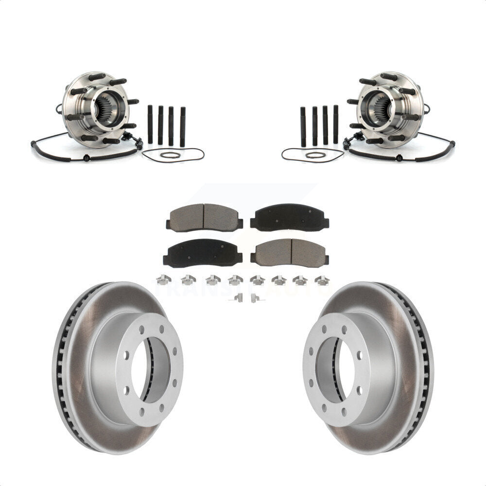 Transit Auto KBB-121455 Wheel Bearing and Hub Assembly for 2005-2009 Ford F-250 Super Duty, Ford F-350 Super Duty - Front product image