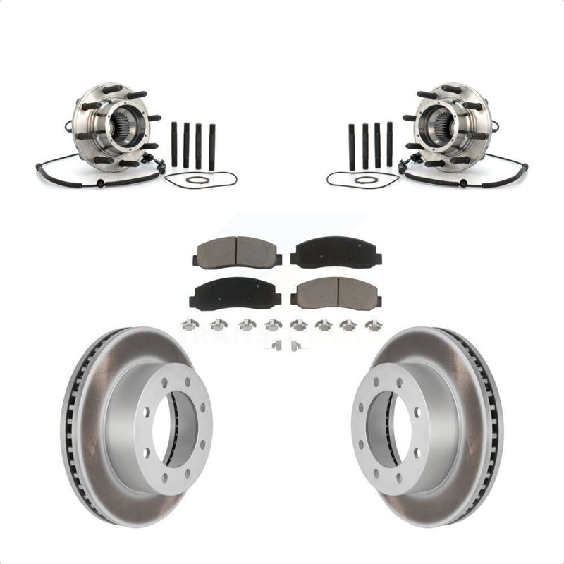 Transit Auto KBB-121455 Wheel Bearing and Hub Assembly for 2005-2009 Ford F-250 Super Duty, Ford F-350 Super Duty - Front product image