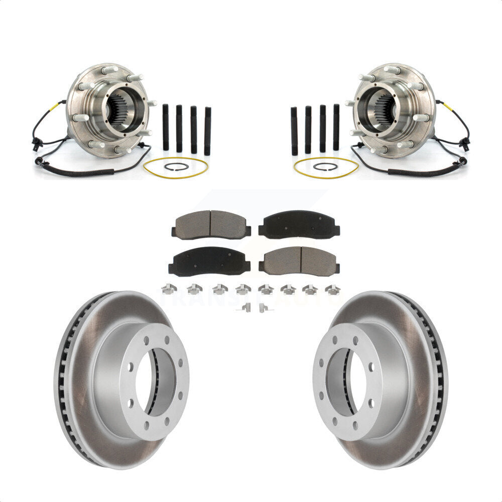 Transit Auto KBB-121456 Wheel Bearing and Hub Assembly for 2005-2009 Ford F-250 Super Duty - Front product image