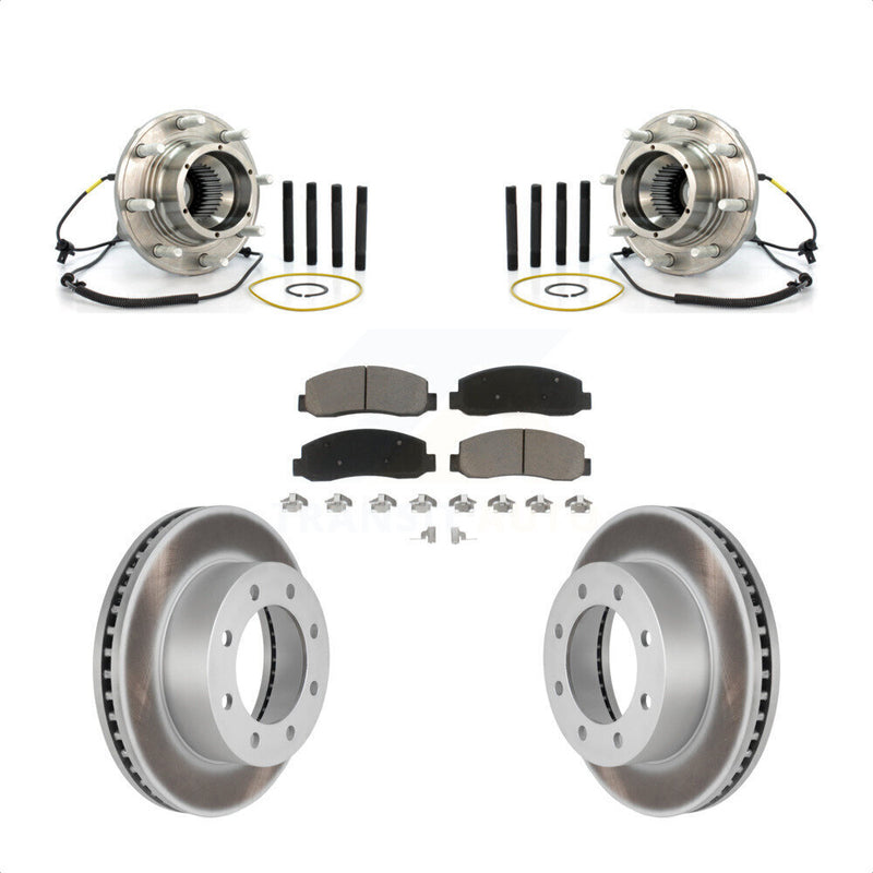 Transit Auto KBB-121456 Wheel Bearing and Hub Assembly for 2005-2009 Ford F-250 Super Duty - Front product image