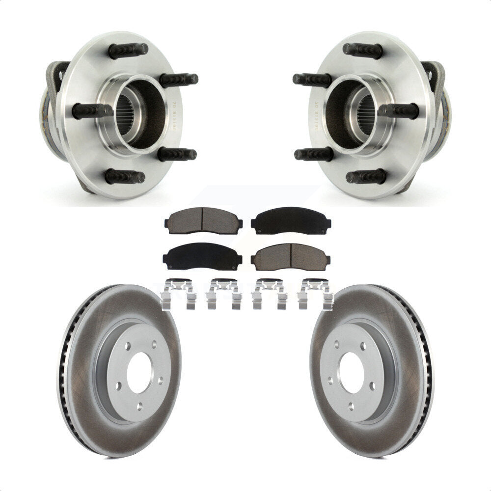 Transit Auto KBB-121458 Wheel Bearing and Hub Assembly for 2002-2007 Pontiac Torrent, Chevrolet Equinox, Saturn Vue - Front product image