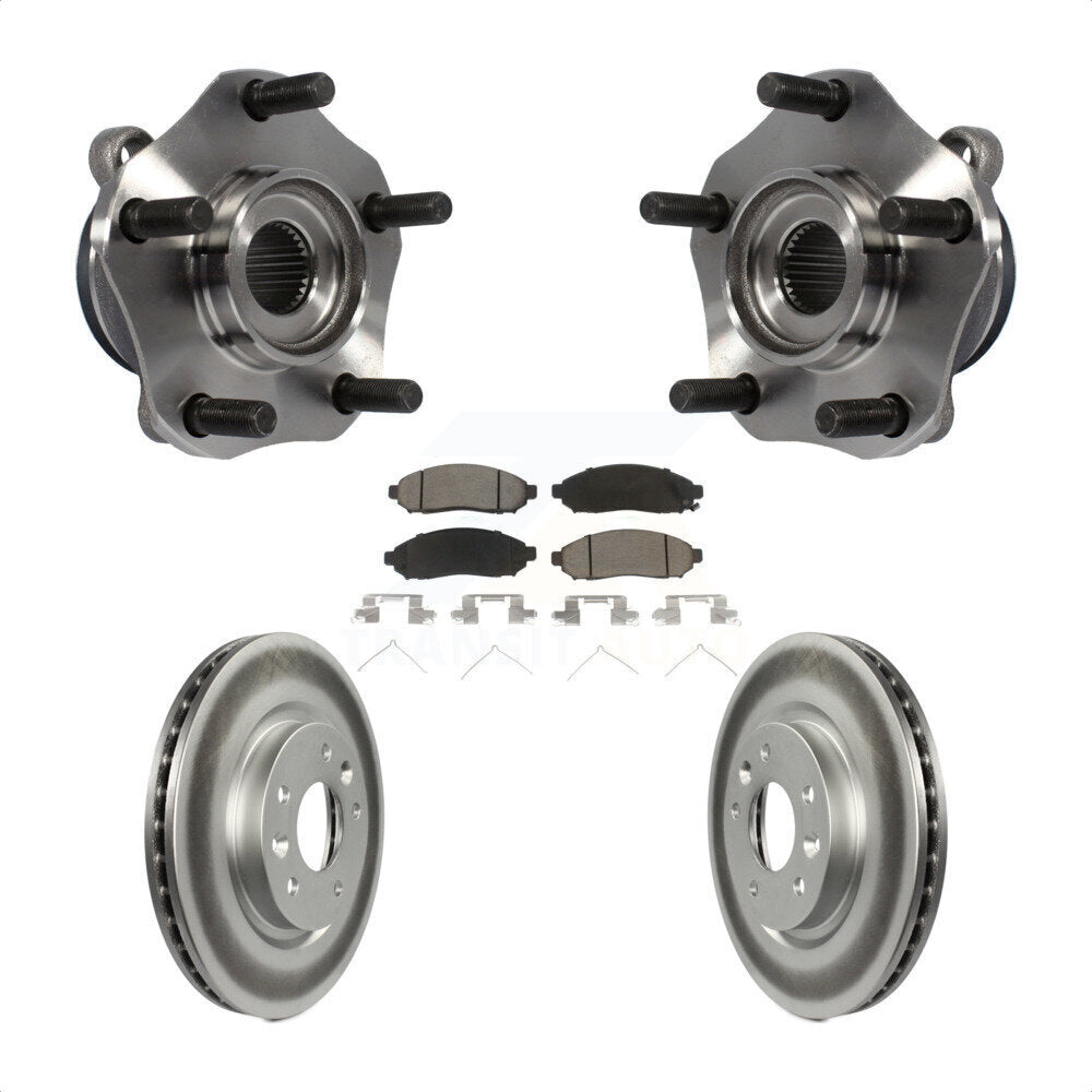 Transit Auto KBB-121464 Wheel Bearing and Hub Assembly for 2015 Nissan LEAF - Front product image