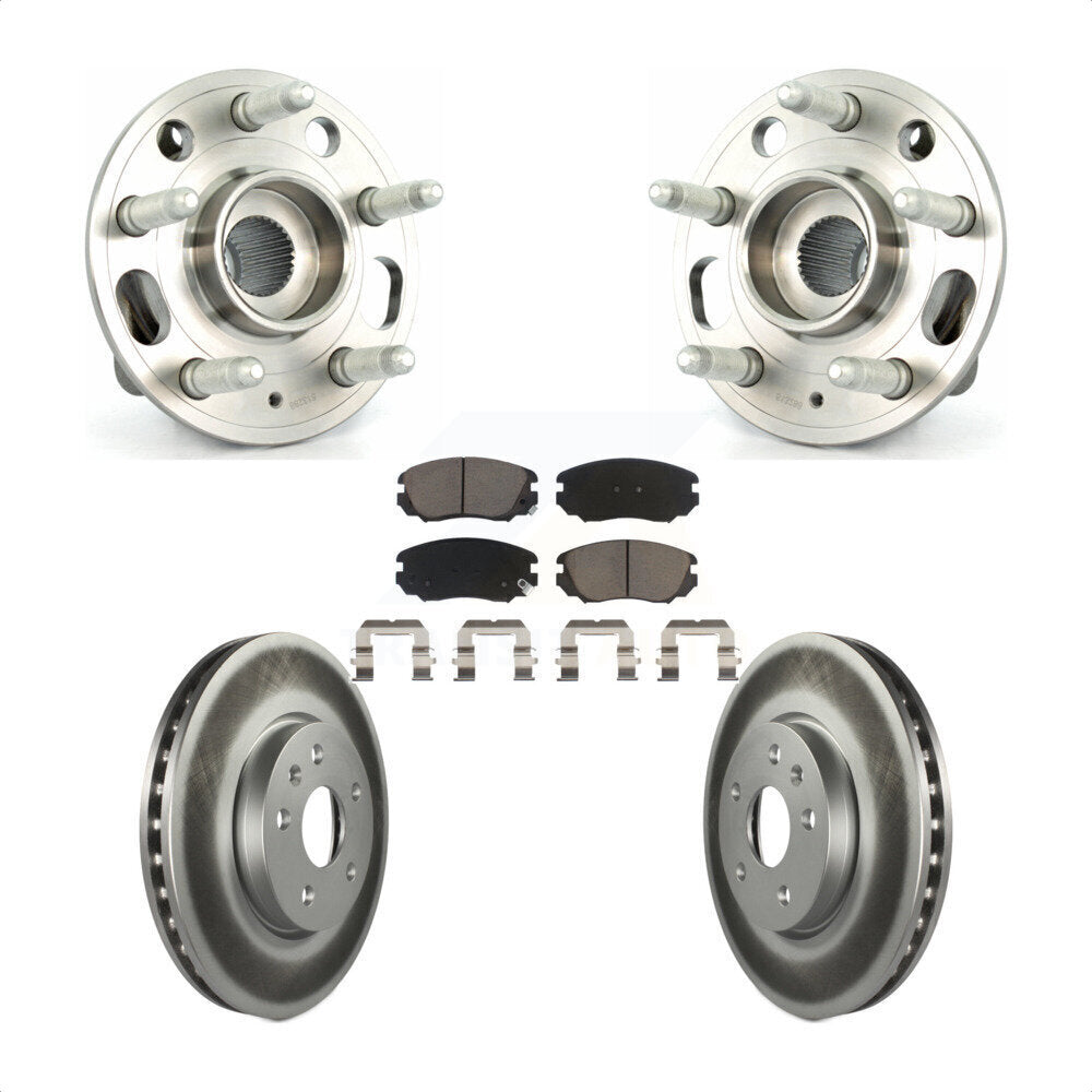 Transit Auto KBB-121466 Wheel Bearing and Hub Assembly for 2010-2020 GMC Terrain, Chevrolet Malibu Limited, Chevrolet Impala & more - Front product image