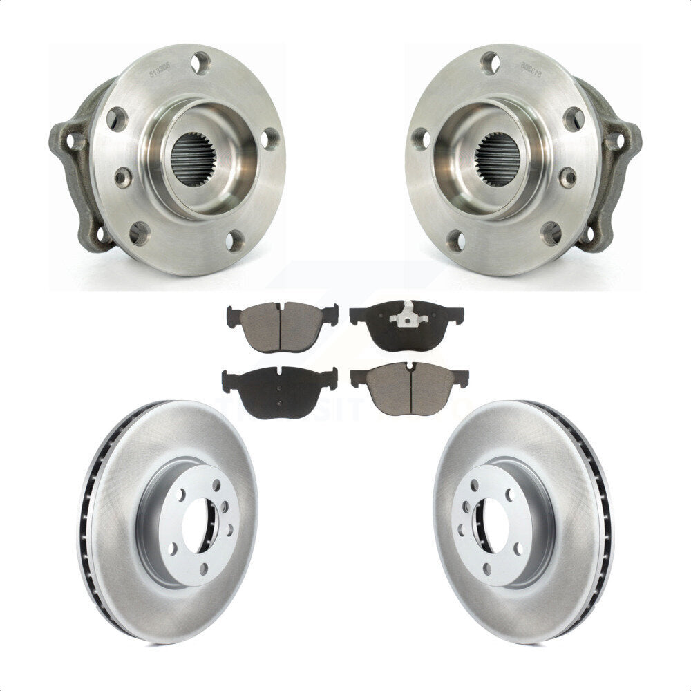 Transit Auto KBB-121483 Wheel Bearing and Hub Assembly for 2007-2019 BMW X6, BMW X5 - Front product image