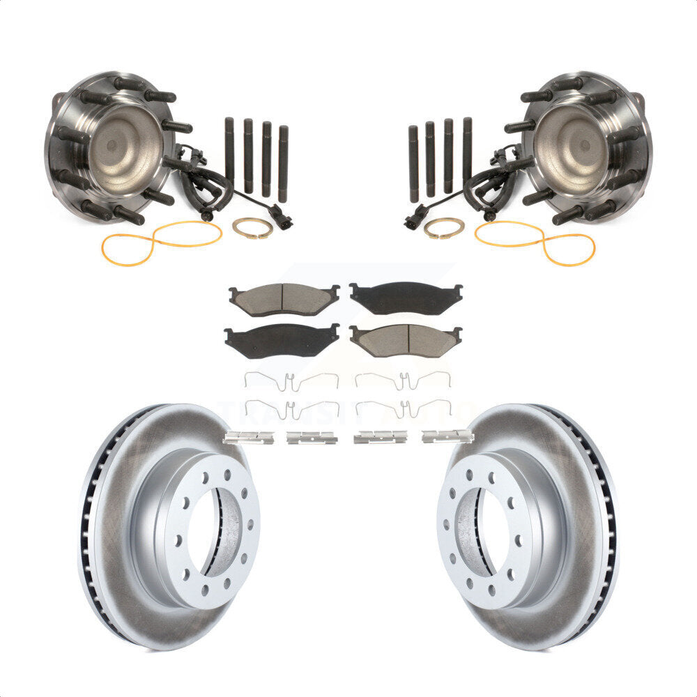 Transit Auto KBB-121494 Wheel Bearing and Hub Assembly for 2011-2016 Ford F-450 Super Duty, Ford F-550 Super Duty - Front product image