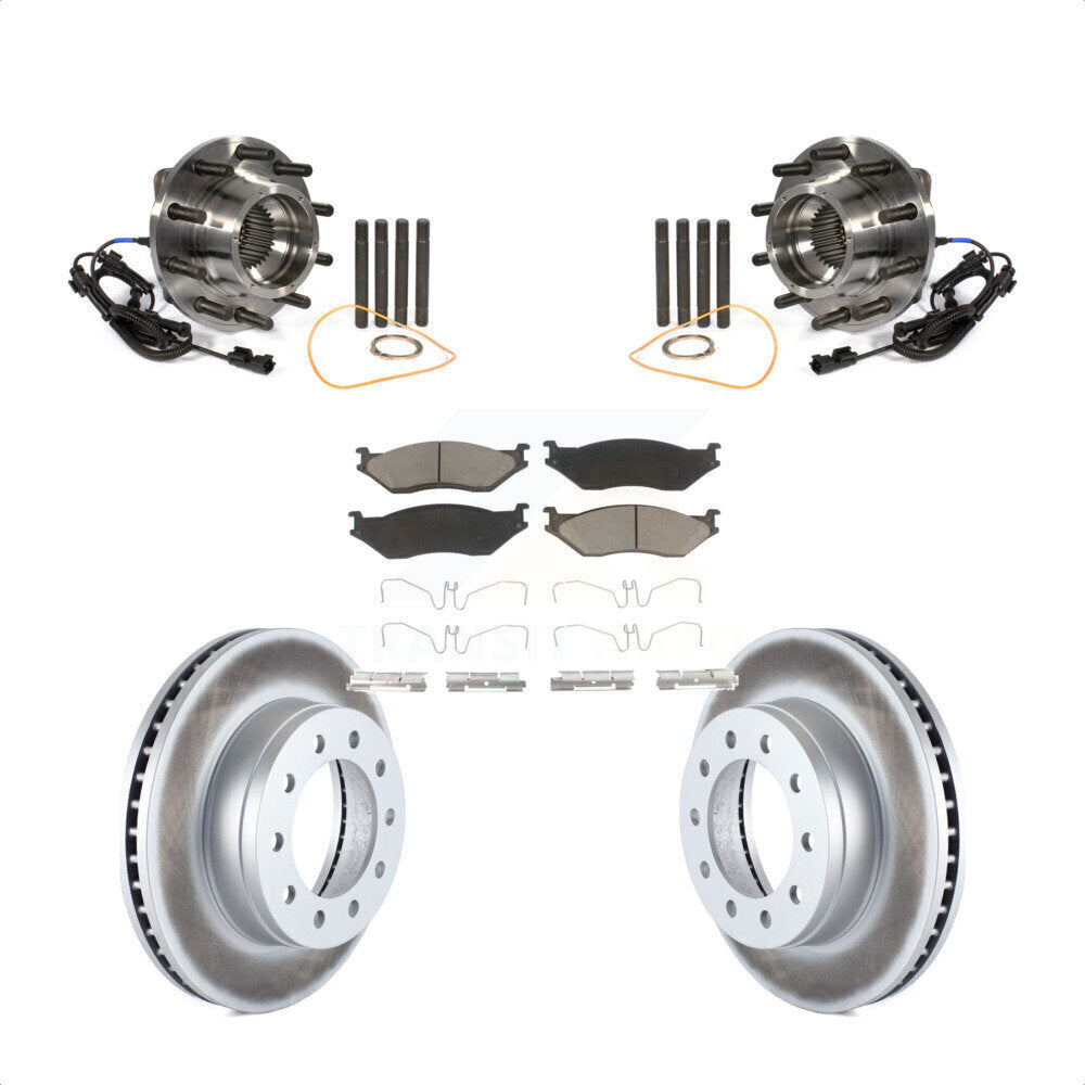 Transit Auto KBB-121495 Wheel Bearing and Hub Assembly for 2011-2016 Ford F-450 Super Duty, Ford F-550 Super Duty - Front product image