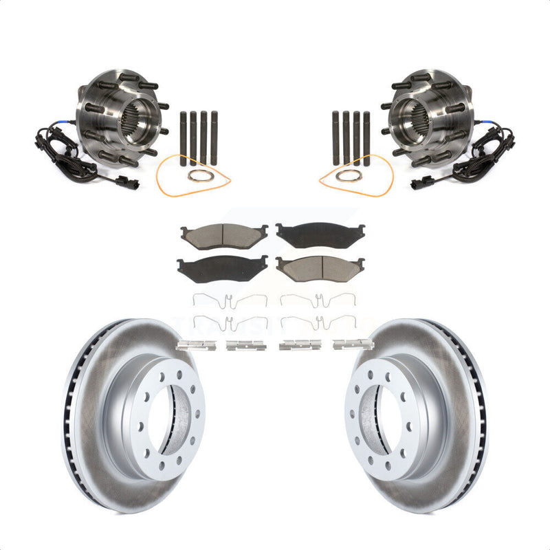 Transit Auto KBB-121495 Wheel Bearing and Hub Assembly for 2011-2016 Ford F-450 Super Duty, Ford F-550 Super Duty - Front product image