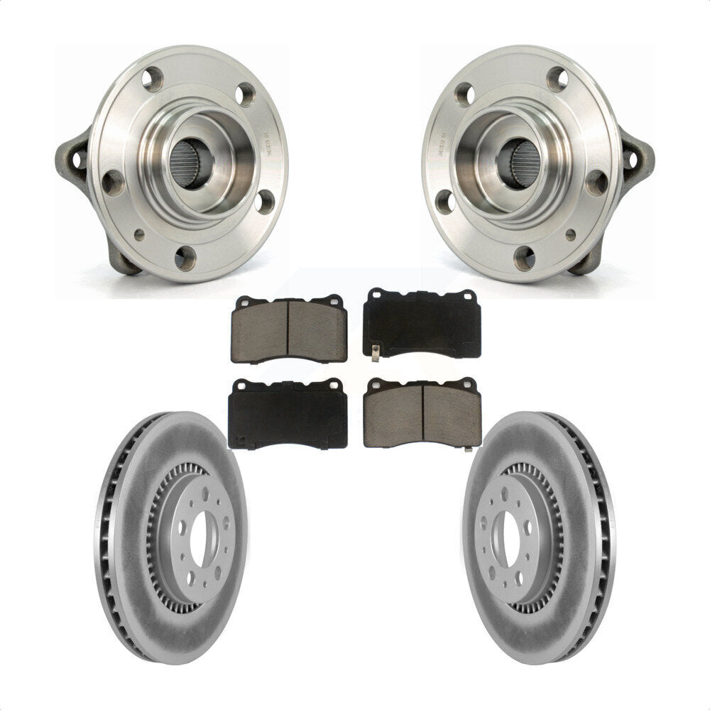 Transit Auto KBB-121502 Wheel Bearing and Hub Assembly for 2005-2007 Volvo V70 - Front product image