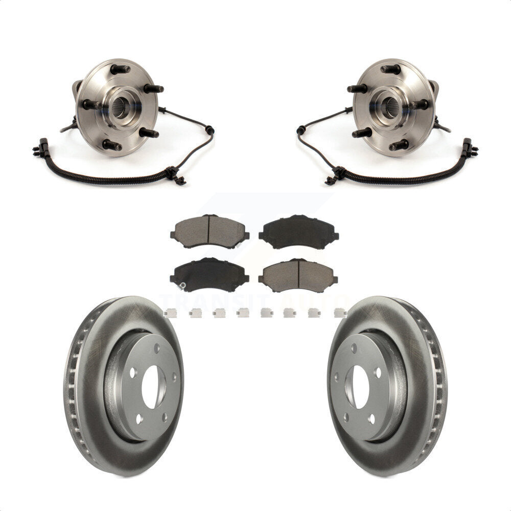 Transit Auto KBB-121510 Wheel Bearing and Hub Assembly for 2007-2010 Jeep Wrangler - Front product image
