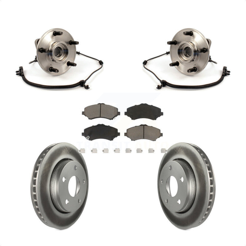 Transit Auto KBB-121510 Wheel Bearing and Hub Assembly for 2007-2010 Jeep Wrangler - Front product image