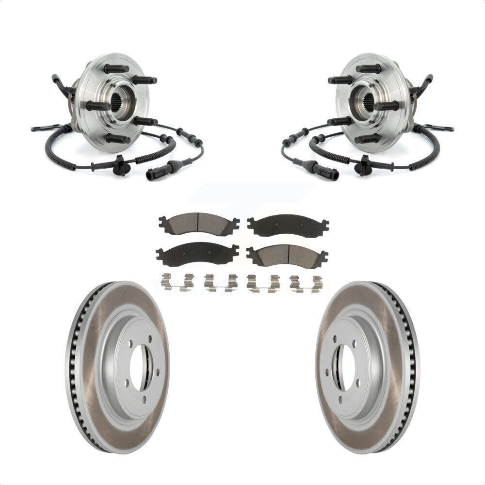 Transit Auto KBB-121511 Wheel Bearing and Hub Assembly for 2006-2010 Ford Explorer Sport Trac, Ford Explorer, Mercury Mountaineer - Front product image