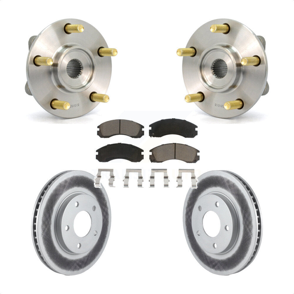 Transit Auto KBB-121518 Wheel Bearing and Hub Assembly for 2000 Mitsubishi Eclipse - Front product image