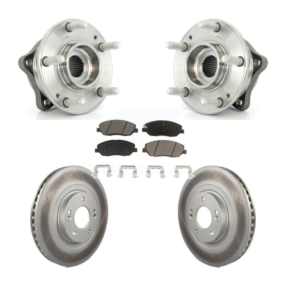 Transit Auto KBB-121529 Wheel Bearing and Hub Assembly for 2013-2015 Hyundai Santa Fe, Hyundai Santa Fe XL - Front product image
