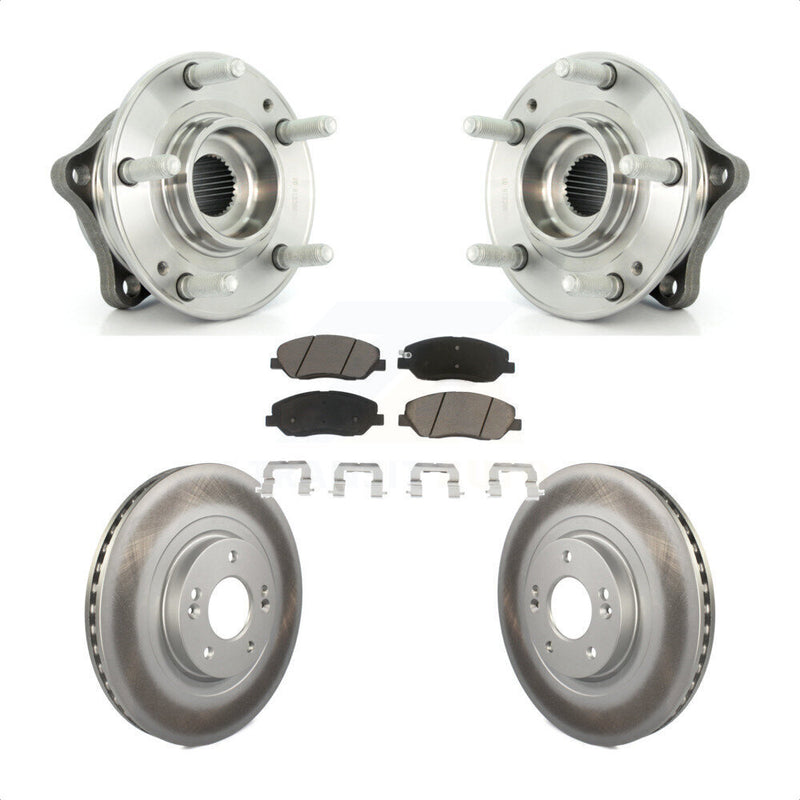 Transit Auto KBB-121529 Wheel Bearing and Hub Assembly for 2013-2015 Hyundai Santa Fe, Hyundai Santa Fe XL - Front product image